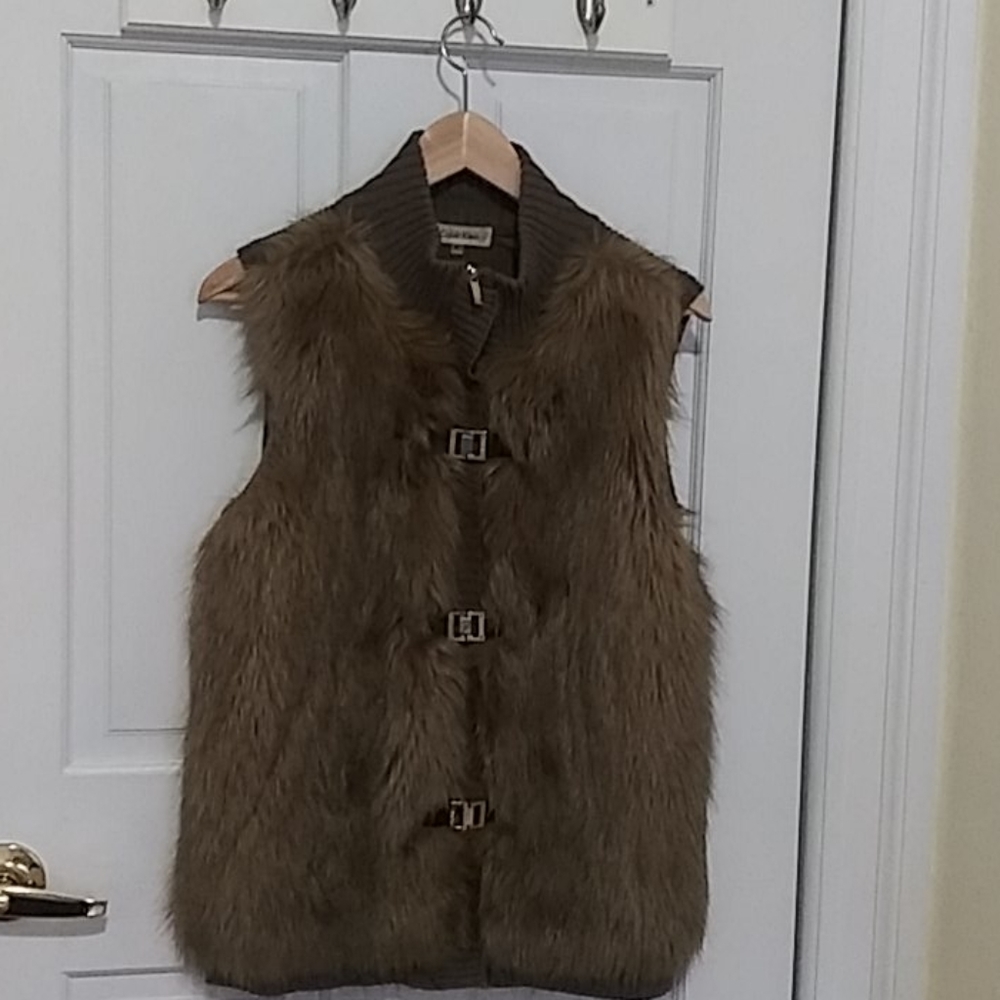Calvin Klein faux vest